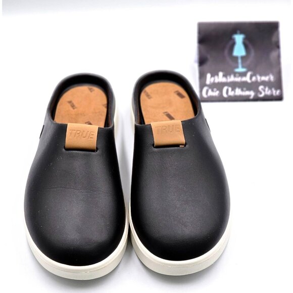 NWOB TRUE Linkswear Men Black FS-Slide-Men's Slides-Water Resistant Sz 10 2231 - Picture 10 of 16